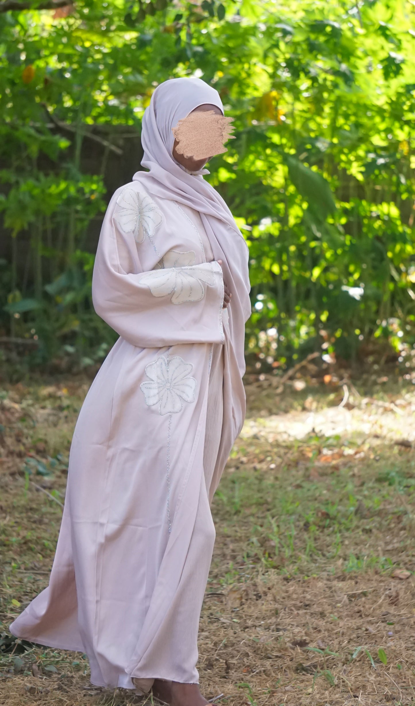 Abaya ensemble de 4 pièces