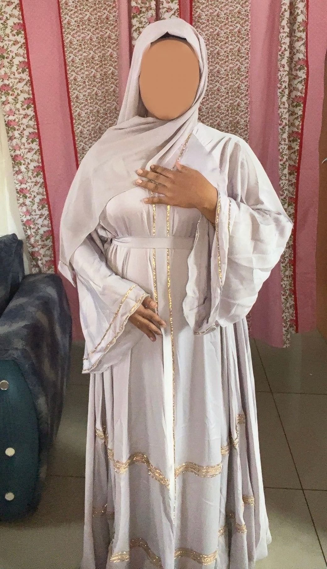 Abaya 3 pièces