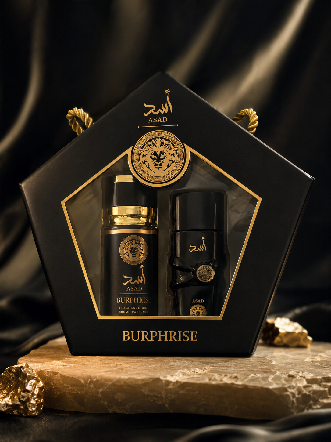 Coffret ASAD Burphrise – Parfum & Brume Parfumée