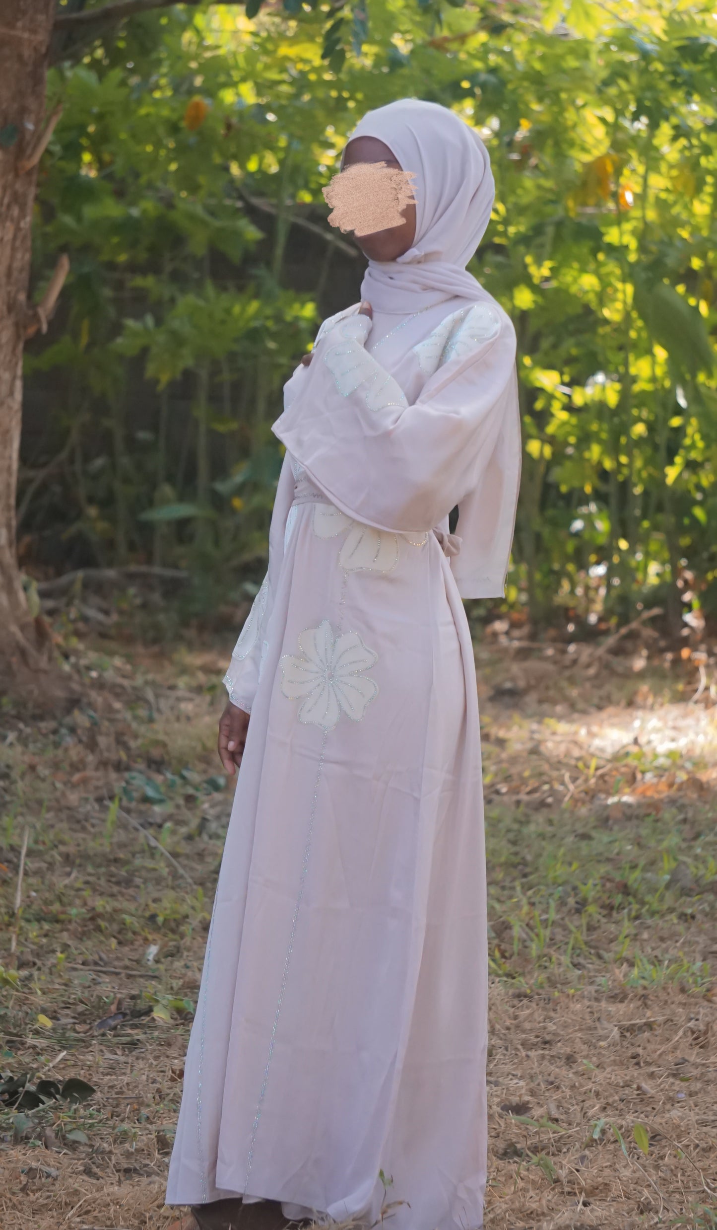 Abaya ensemble de 4 pièces