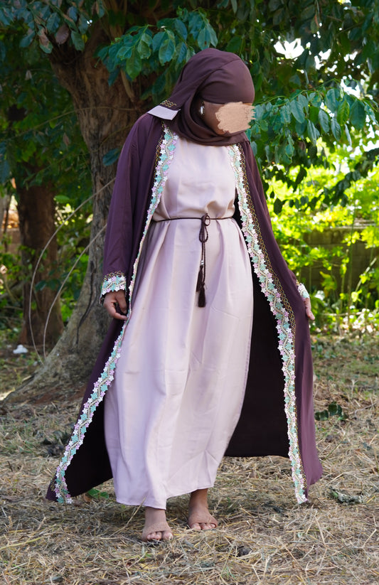 Abaya: ensemble de 4 pièces
